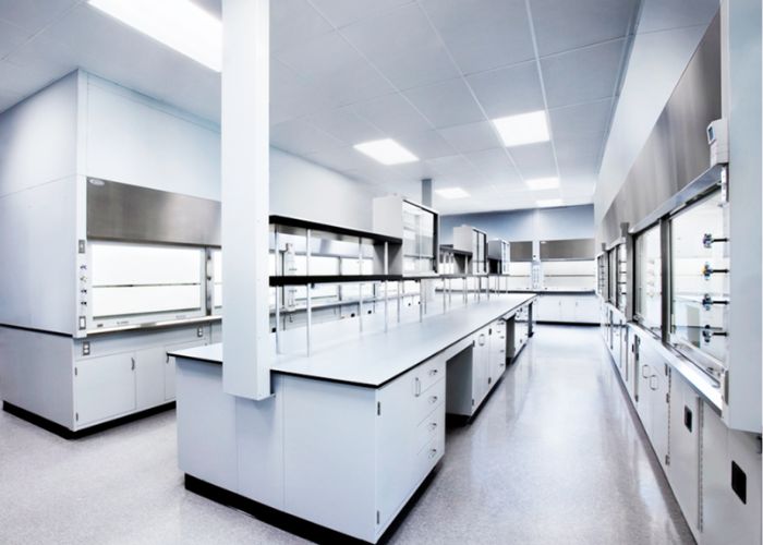 Select a Casework Layout - Select a casework layout that best suits your space and complies with established safety guidelines.
